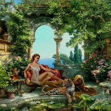 Схема вышивки «живопись»