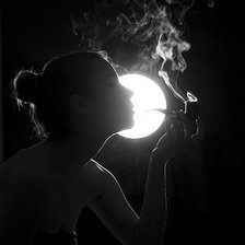 Схема вышивки «Девушка»