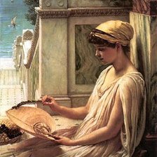 Схема вышивки «На террасе»