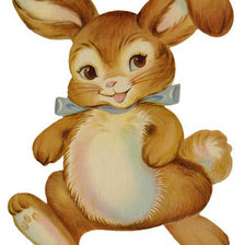 Схема вышивки «зайка»