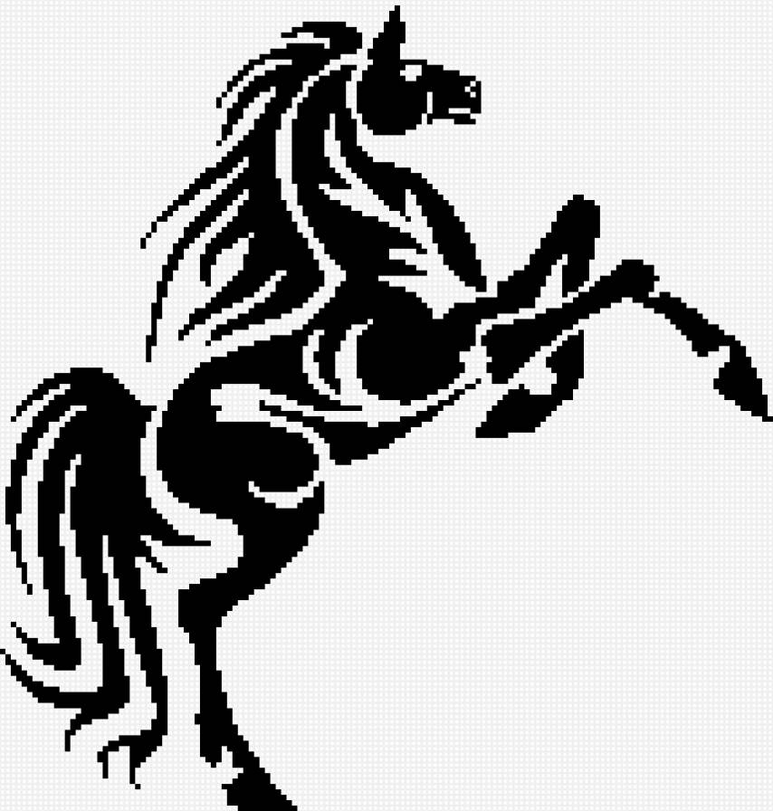 конь - конь, лошадь - предпросмотр