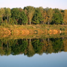 Схема вышивки «пейзаж»