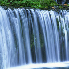 Схема вышивки «водопад»