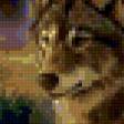 Предпросмотр схемы вышивки «волк» (№89163)