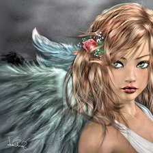 Схема вышивки «Ангел01»