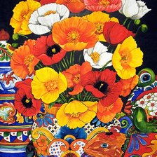 Схема вышивки «Мексиканские мотивы»