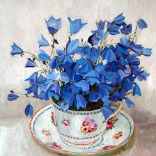 Схема вышивки «Колокольчики»