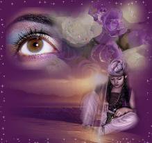 Схема вышивки «Взгляд»