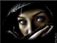 Схема вышивки «Взгляд»