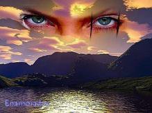 Схема вышивки «Взгляд»