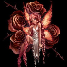 Схема вышивки «фея ИИ1»