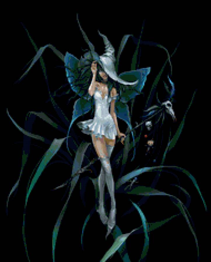 фея ии2 - фея, фентези, ангел, девушка - предпросмотр