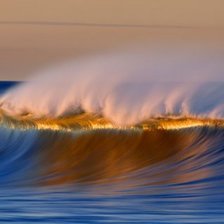 Схема вышивки «Волны»