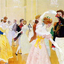 Схема вышивки «СЕРИЯ "ПУШКИНСКИЙ БАЛ". 5»