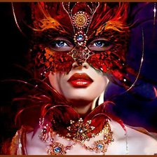 Схема вышивки «девушка»