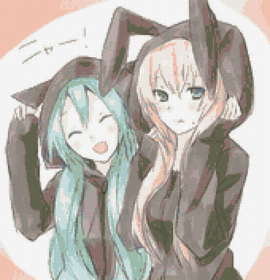 Мику и Лука - аниме - предпросмотр