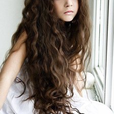 Схема вышивки «девочка»