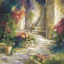 Схема вышивки «у порога»