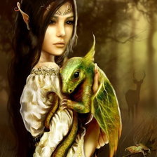 Схема вышивки «Эльф»