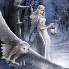 Схема вышивки «В лесу»