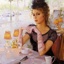 Схема вышивки «Портрет»