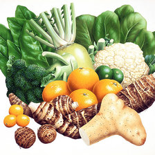 Схема вышивки «Вершки и корешки»