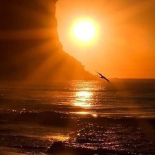 Схема вышивки «Закат»