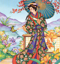 Схема вышивки «восток»