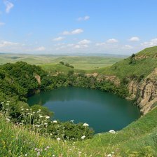 Озеро Морской глаз в Марий Эл