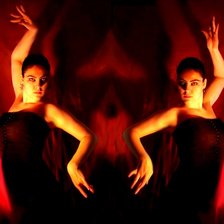 Схема вышивки «Испанский танец»