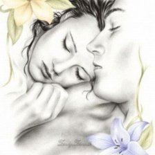 Схема вышивки «любовь»