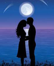 Схема вышивки «Ночной поцелуй»