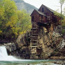 Схема вышивки «Колорадо, старый завод»