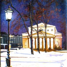 Схема вышивки «Большой театр»