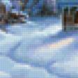 Предпросмотр схемы вышивки «Зимний пейзаж» (№91395)