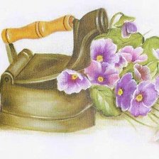 Схема вышивки «Утюг»