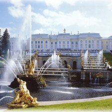 Схема вышивки «Петергоф»