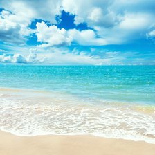 Схема вышивки «море»