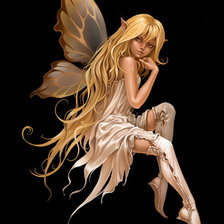 Схема вышивки «фея»