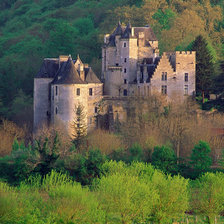 Схема вышивки «Старый замок»