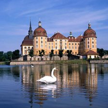 Схема вышивки «Особняк у пруда»