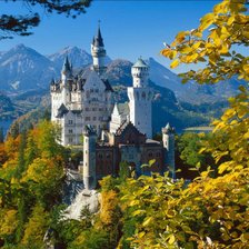 Схема вышивки «Замок»