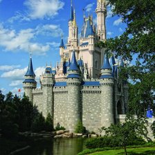 Схема вышивки «Замок»