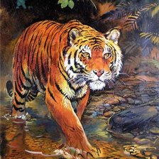 Схема вышивки «Кошки»