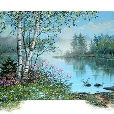 Схема вышивки «Весна»