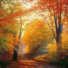 Схема вышивки «пейзаж»