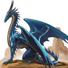 Схема вышивки «дракон»