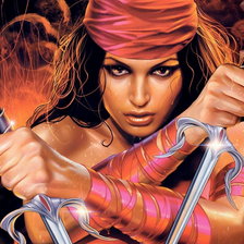 Схема вышивки «Циганка 4»