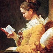 Схема вышивки «За книгой»