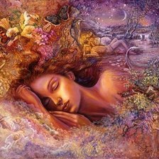 Схема вышивки «Сон»